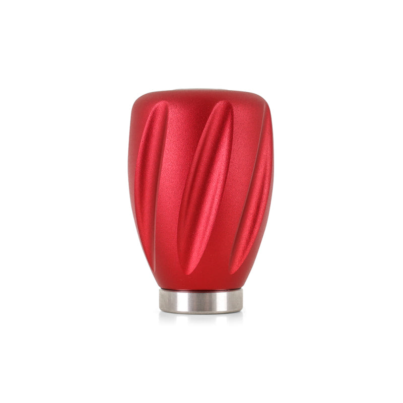 Mishimoto Steel Core Twist Shift Knob Red Aluminum - DTX Performance