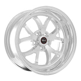 Weld S76 20x8 / 5x115mm BP / 5.3in. BS Polished Wheel