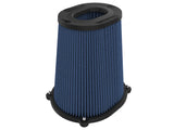 aFe Quantum Pro-5 R Air Filter Inverted Top - 5.5inx4.25in Flange x 9in Height - Oiled P5R