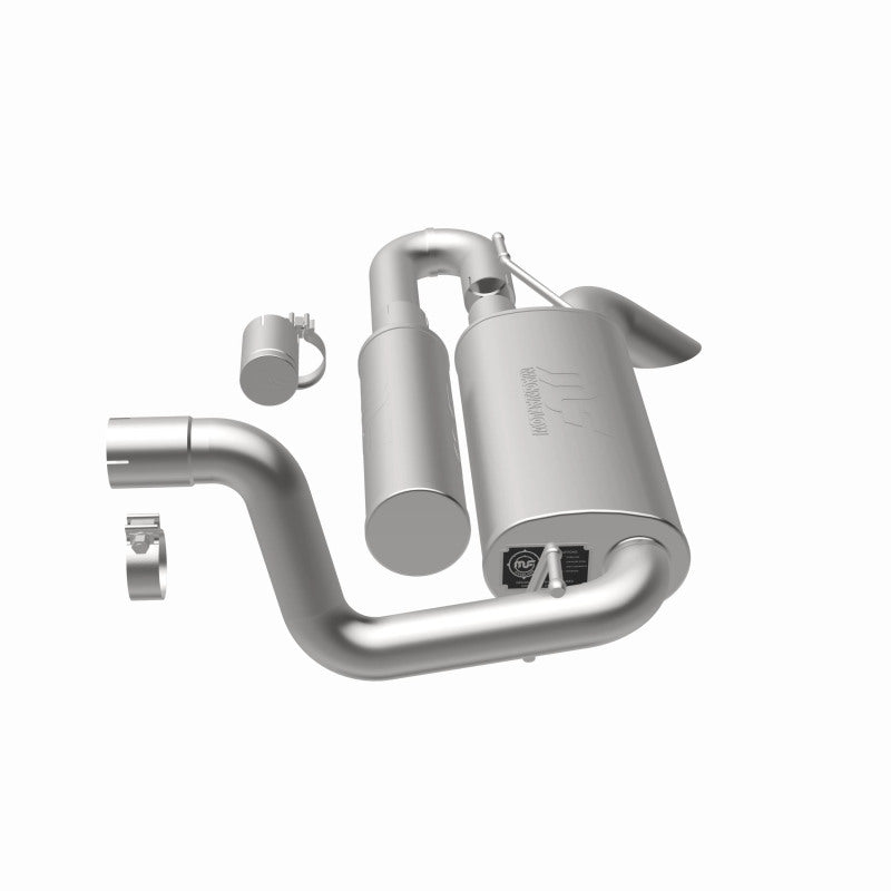 MagnaFlow 18-23 Jeep Wrangler JL 2.0L/3.6L Overland Series Axle-Back Exhaust - DTX Performance