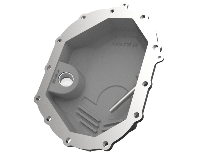 AFE Power 11-18 GM 2500-3500 AAM 9.25 Axle Front Differential Cover Black Machined Street Series - DTX Performance