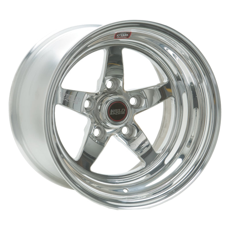 Weld S71 15x4 / 5x4.75 BP / 1.63in. BS Polished Wheel (Low Pad) - Non-Beadlock - DTX Performance