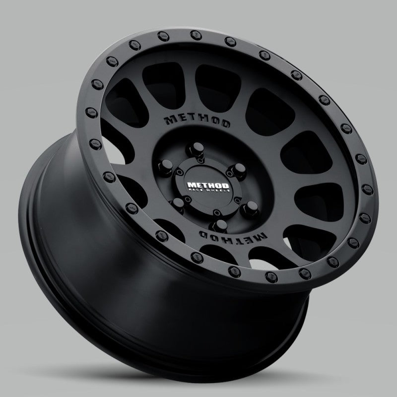 Method MR305 NV 16x8 0mm Offset 6x5.5 108mm CB Double Black Wheel - DTX Performance