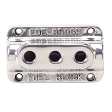 Load image into Gallery viewer, Edelbrock Fuel Block Triple Polished - DTX Performance