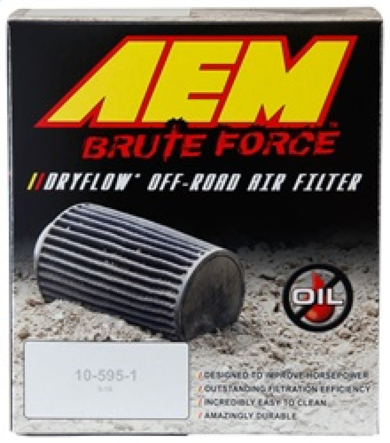 AEM 2.5 inch x 5 inch DryFlow Air Filter - DTX Performance