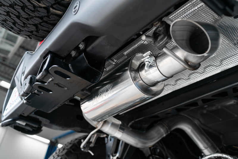 MBRP 21-Up Ford Bronco 2.3L/2.7L EcoBoost 2/4DR Aluminized Steel High Clearance Cat-back Exhaust - DTX Performance