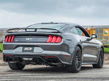 Load image into Gallery viewer, Borla 2018 Ford Mustang GT 5.0L AT/MT 3in S-Type Catback Exhaust Black Chrome Tips w/ Valves - DTX Performance