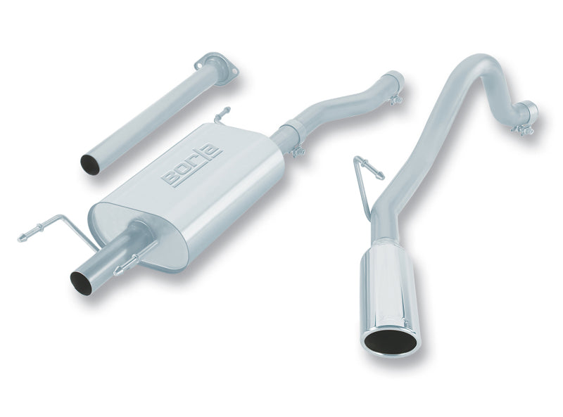 Borla 05-12 Toyota Tacoma 4.0L AT/MT 2/4WD CC/SH  EC/LB 2&4Dr Catback Exhaust - DTX Performance