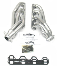 Load image into Gallery viewer, JBA 65-73 Ford Mustang 260-302 SBF 1-5/8in Primary Silver Ctd Mid Length Header - DTX Performance