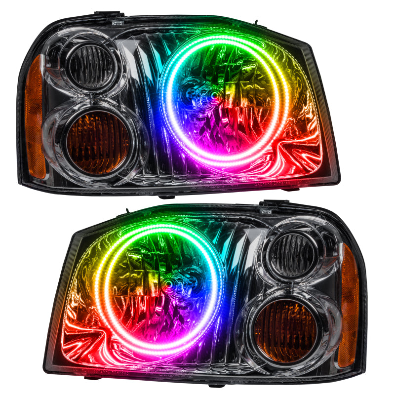 Oracle 01-04 Nissan Frontier SMD HL - Dual Halo - ColorSHIFT w/ 2.0 Controller - DTX Performance