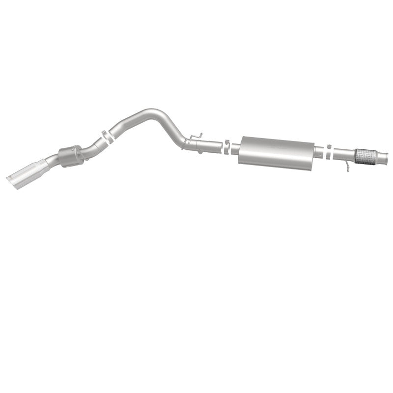 MagnaFlow MF Series SS Cat-Back Exhaust Single Passenger Side Rear Exit 2015 Cadillac Escalade - DTX Performance