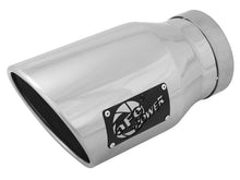 Load image into Gallery viewer, aFe Diesel Exhaust Tip Bolt On Black 5in Inlet x 7in Outlet x 12in - Right - DTX Performance