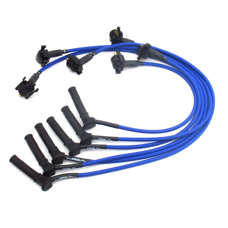 JBA 01-05 Ford Ranger/05-10 Ford Mustang 4.0L Ignition Wires - Blue - DTX Performance