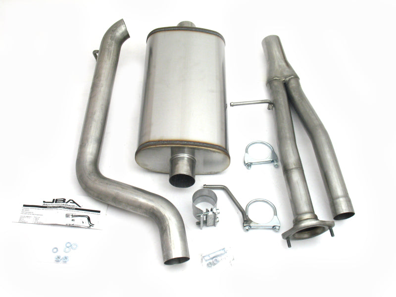 JBA 03-06 Hummer H2 6.0L 409SS Single Rear Exit Cat-Back Exhaust - DTX Performance