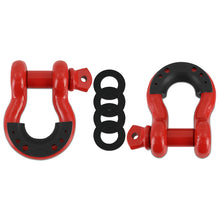 Load image into Gallery viewer, Mishimoto Borne D-Ring Shackle Set Red - DTX Performance