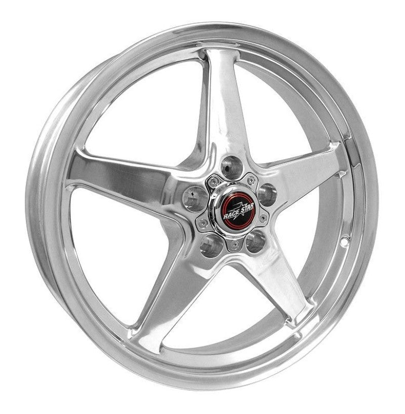 Race Star 92 Drag Star 18x5 5x115bs 2.125bc Direct Drill Polished Wheel - DTX Performance