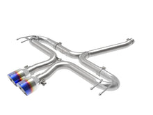 Load image into Gallery viewer, aFe Takeda 2-1/2in 304 SS Axle-Back Exhaust w/Blue Flame Tips 17-20 Honda Civic Sport L4-1.5L (t) - DTX Performance