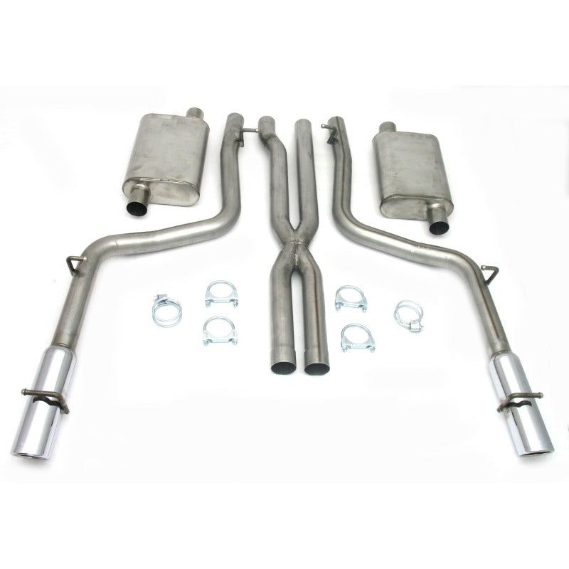 JBA 05-10 Chrysler/Dodge Cars 5.7L 409SS Dual Rear Exit Cat-Back Exhaust - DTX Performance