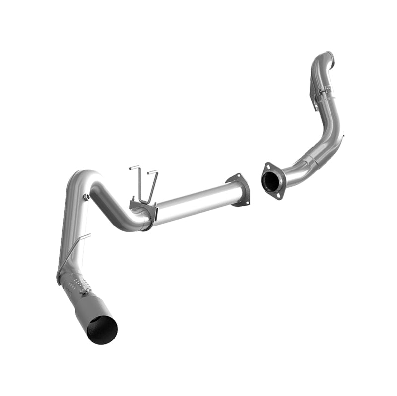 MBRP 2015 Ford F250/350/450 6.7L 4in Single Side Exit T409 Exhaust w/ Down Pipe Includes 5in Tip - DTX Performance