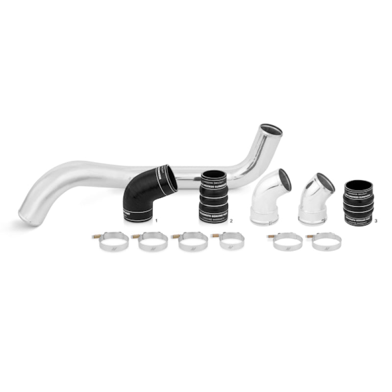 Mishimoto 06-10 Chevy 6.6L Duramax Intercooler Kit w/ Pipes (Silver) - DTX Performance