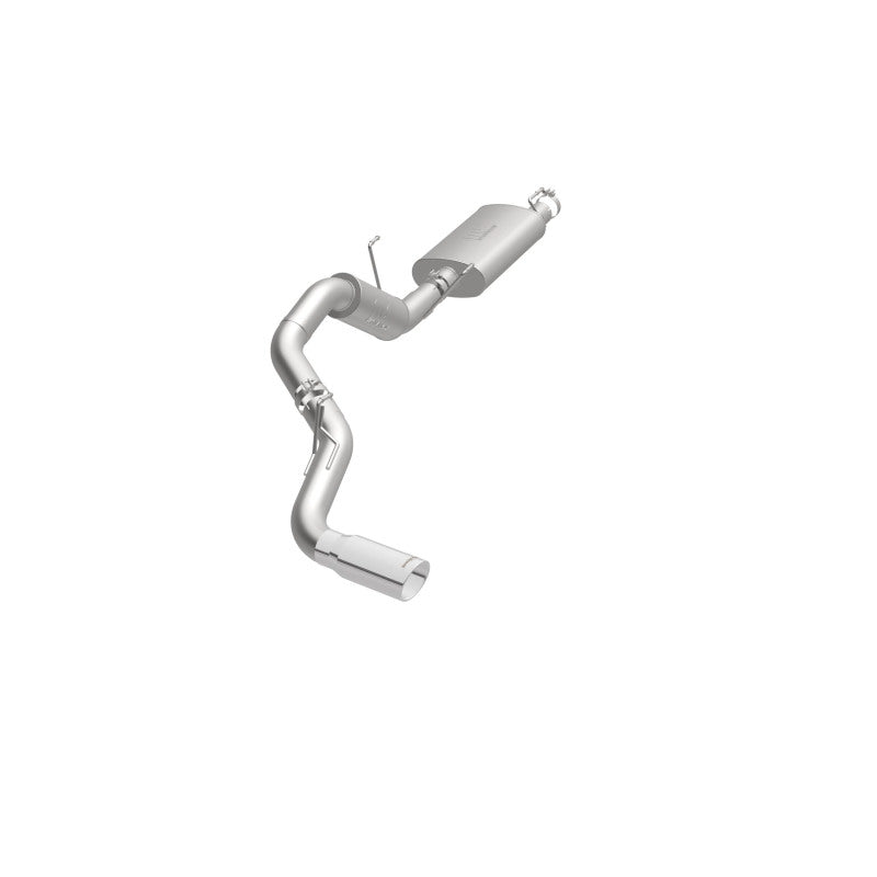 MagnaFlow Cat-Back, SS, 4in, Single Pass Side Rear Exit 5in Tip 14-15 Ram 2500 6.4L V8 CC LB/MC SB - DTX Performance