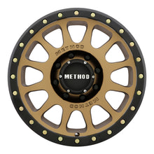 Load image into Gallery viewer, Method MR305 NV 20x10 -18mm Offset 8x6.5 130.81mm CB Method Bronze/Black Street Loc Wheel - DTX Performance