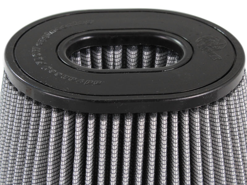 aFe MagnumFLOW Pro DRY S Intake Replacement Filter 3.5in F 9x6.5in B 6.75x5.5in T 5.375in H - DTX Performance