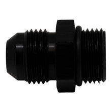 Load image into Gallery viewer, DeatschWerks 8AN ORB Male to 8AN Male Flare Adapter (Incl O-Ring) - Anodized Matte Black - DTX Performance