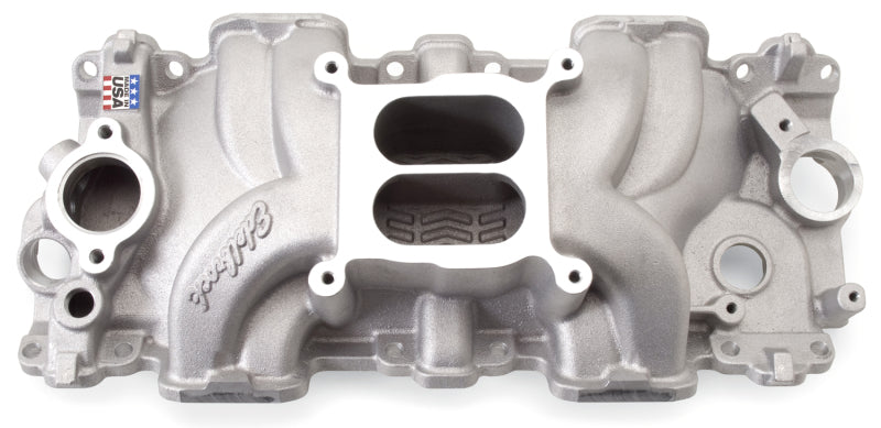 Edelbrock Intake Manifold Single Quad Perf RPM Chevrolet 348/409 Inwin Big Block Small Port - DTX Performance