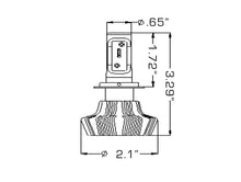 Load image into Gallery viewer, Oracle H7 4000 Lumen LED Headlight Bulbs (Pair) - 6000K - DTX Performance