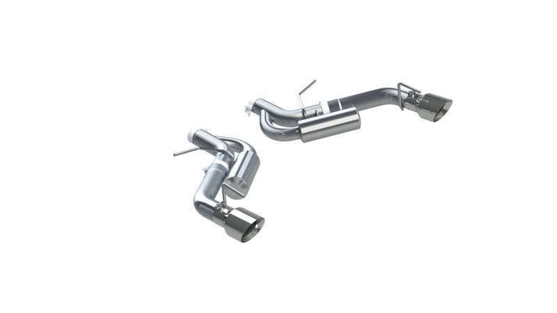 MBRP 16-19 Chevrolet Camaro SS Dual Rear Exit Axle Back w/ 4.5in OD Tips - T409 (Non NPP Models) - DTX Performance