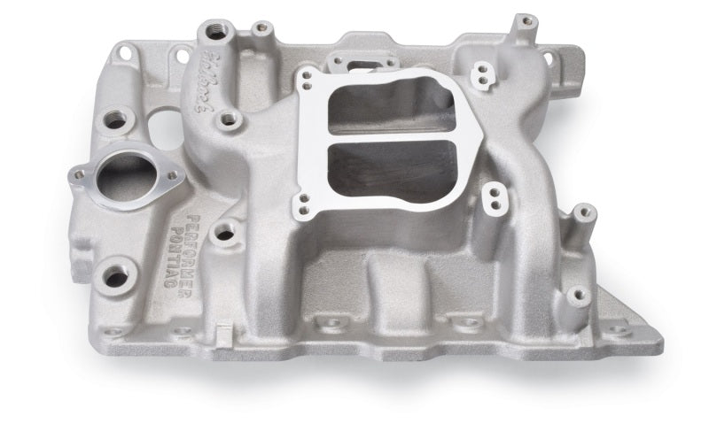 Edelbrock Performer Pontiac Polished Manifold - DTX Performance