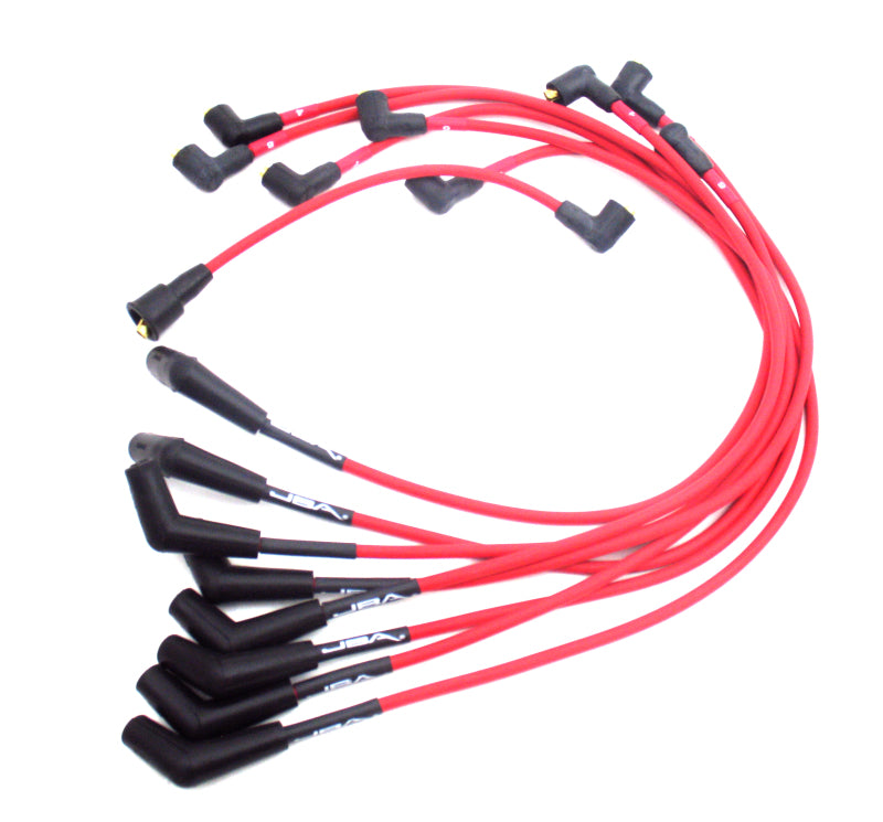 JBA Ford 289/302/351 Ignition Wires - Red - DTX Performance