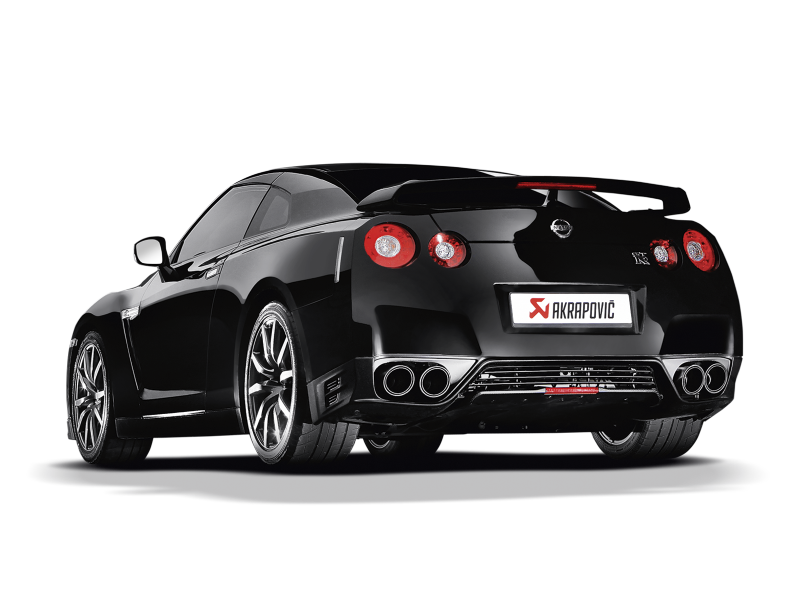 Akrapovic 08-17 Nissan GT-R Evolution Line Cat Back (Titanium) (Req. Tips) - DTX Performance