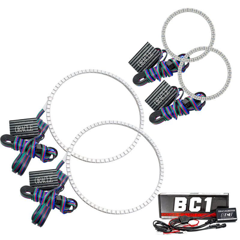 Oracle Volkswagen Golf GTI 98-04 Halo Kit - ColorSHIFT w/ BC1 Controller - DTX Performance