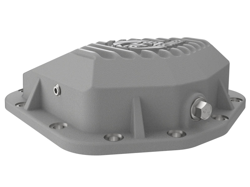 aFe Power Street Series Rear Differential Cover Raw w/Machined Fins 18-21 Jeep Wrangler JL Dana M200 - DTX Performance