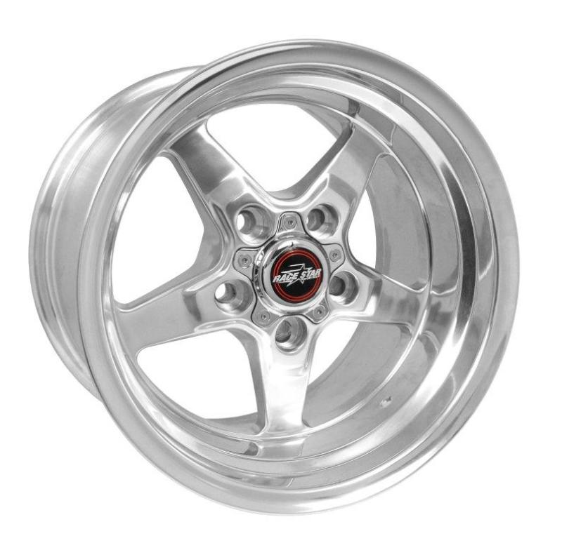 Race Star 92 Drag Star 15x10.00 5x4.50bc 5.50bs Direct Drill Polished Wheel - DTX Performance