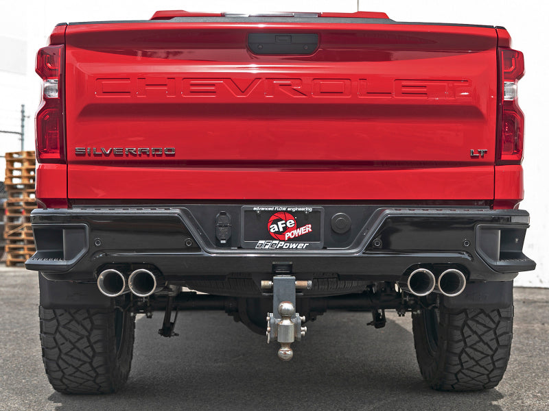 aFe Vulcan Series 3in 304SS Exhaust Cat-Back Exh w/ Pol Tips 2019 GM Silverado / Sierra 1500 V8-5.3L - DTX Performance