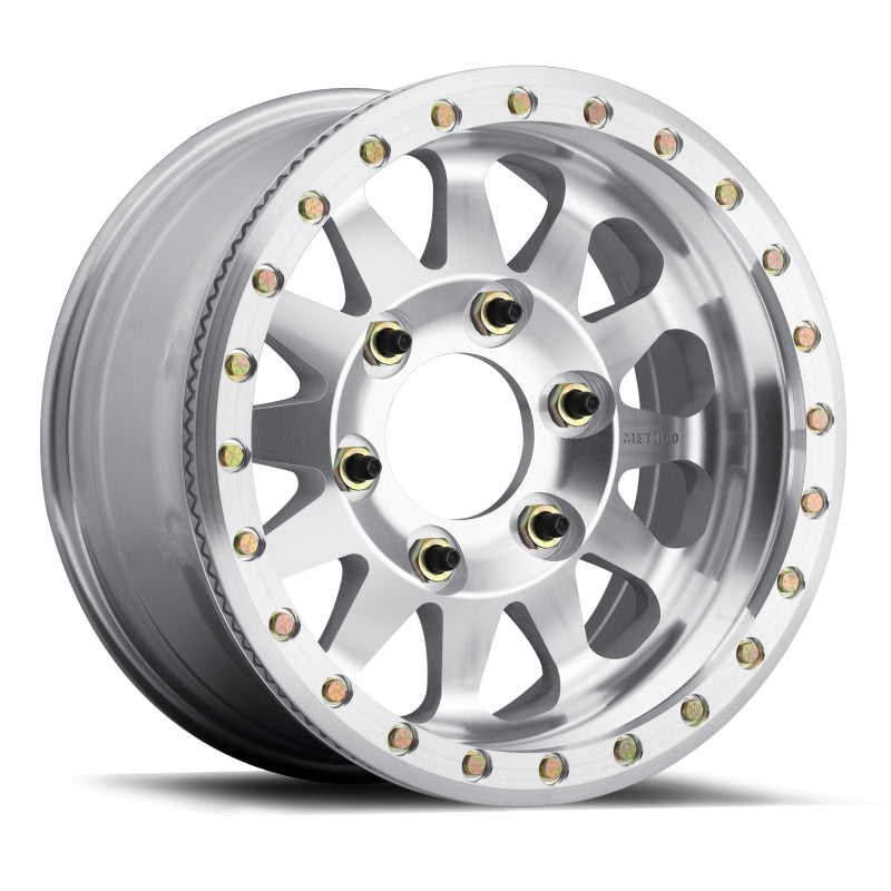 Method MR101 Beadlock 17x9 -12mm Offset 6x135 87mm CB Raw Machined w/BH-H24125 Wheel - DTX Performance