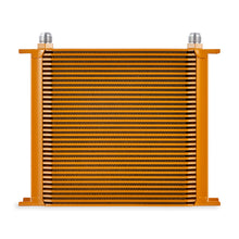 Load image into Gallery viewer, Mishimoto Universal 34 Row Oil Cooler - Gold - DTX Performance