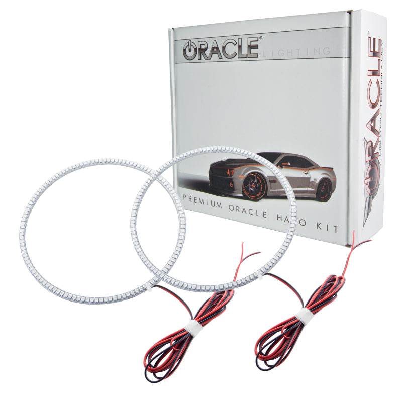 Oracle Ford Mustang 10-12 LED Fog Halo Kit - GT Grille Fogs - White - DTX Performance