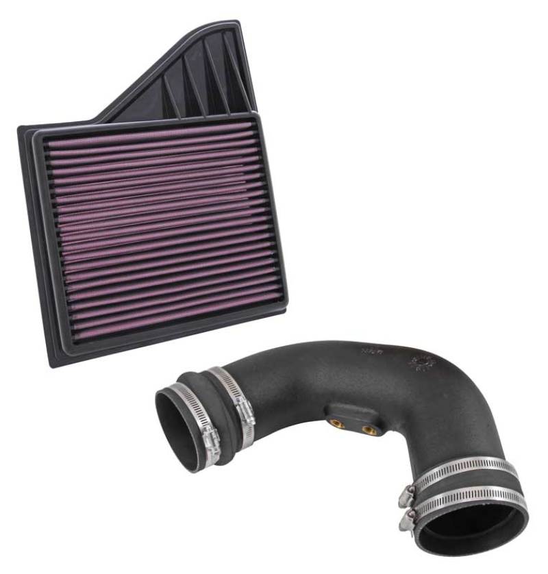 K&N 11-14 Ford Mustang GT 5.0L V8 Performance Intake Kit - DTX Performance