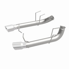 Load image into Gallery viewer, MagnaFlow 13 Ford Mustang Dual Split Rear Exit Stainless Axle-Back Cat Back Exhaust (Competition) - DTX Performance