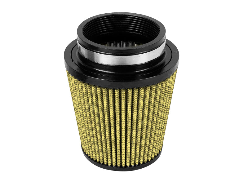 aFe Magnum FLOW Pro 5R Universal Replacement Air Filter F-4 / B-6 / T-4.5 (Inv) / H-6in. - DTX Performance