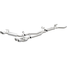 Load image into Gallery viewer, MagnaFlow 13 Chevy Camaro V8 6.2L S/C Quad Split Rear Exit Cat Back Perf Exhaust - DTX Performance