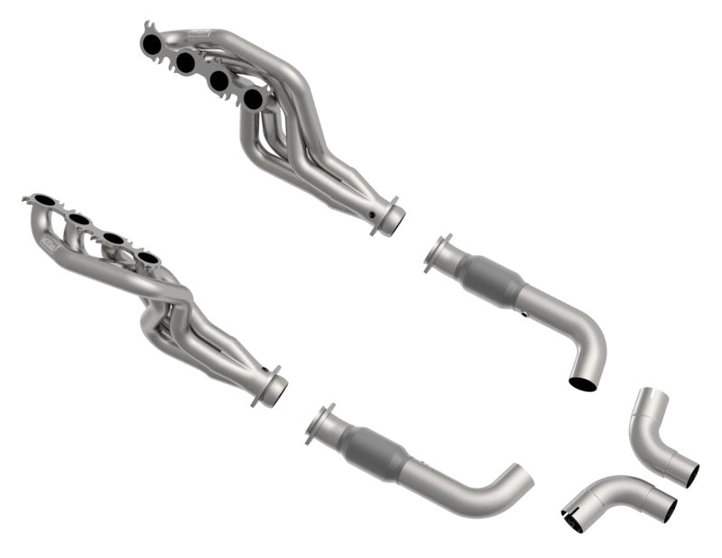 Kooks 2020 Mustang GT500 5.2L 2in x 3in SS Headers w/GREEN Catted Connection Pipe - DTX Performance