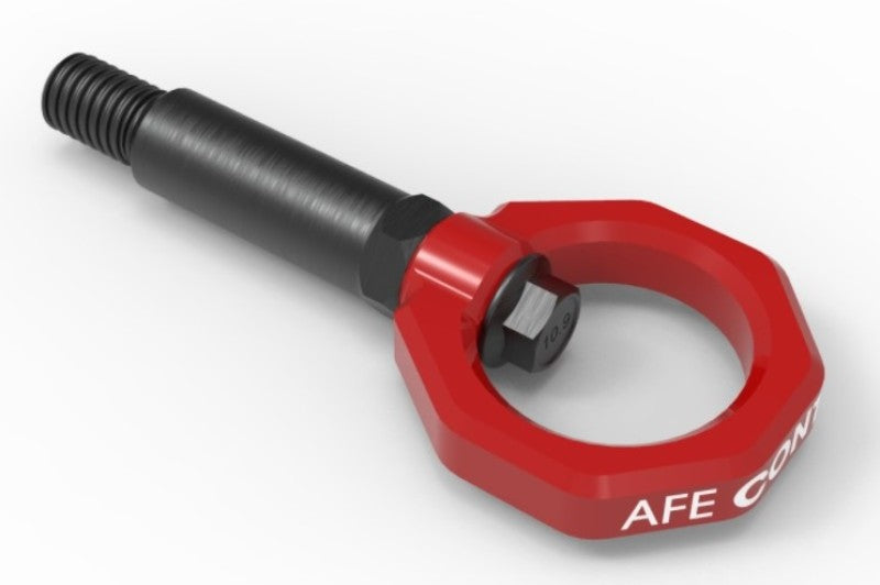 aFe Control Front Tow Hook Red 20-21 Toyota GR Supra (A90) - DTX Performance