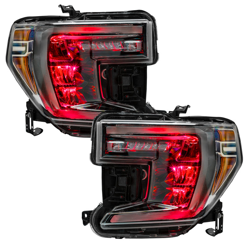 Oracle 19-21 Silverado/Sierra 1500 RGB Demon Eye Headlight Upgrade Kit - ColorSHIFT w/o Controller - DTX Performance