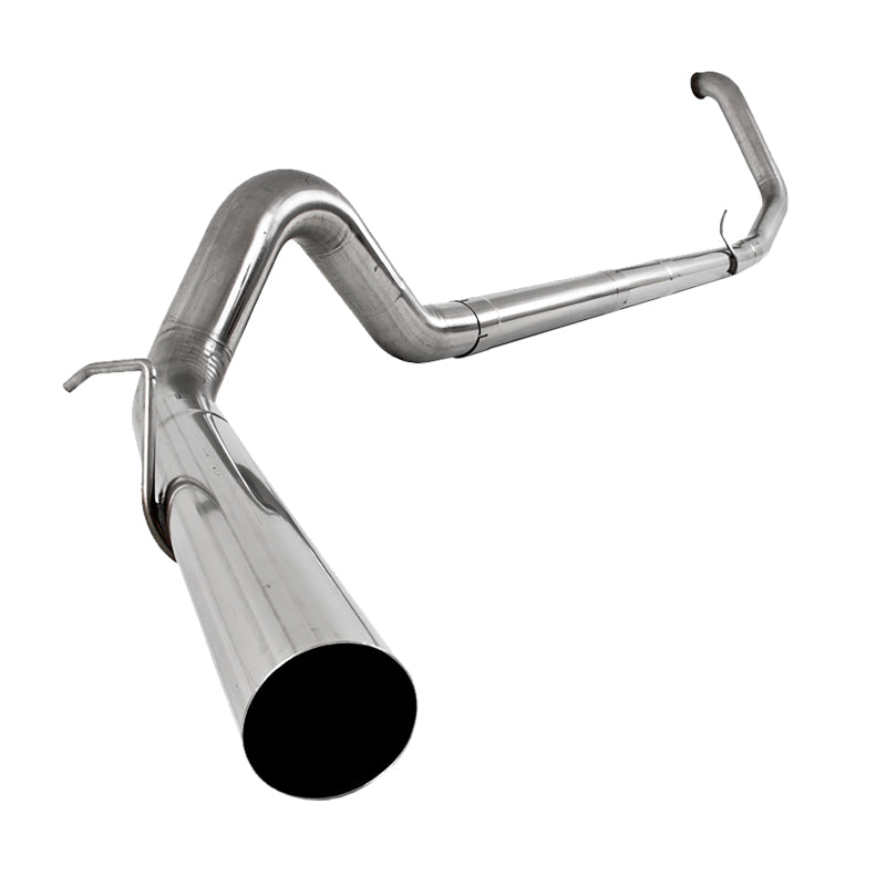 MBRP 1999-2003 Ford F-250/350 7.3L 4in Turbo Back Single No Muffler T409 SLM Series Exhaust System - DTX Performance