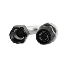 Load image into Gallery viewer, Mishimoto Aluminum PTFE -4AN 180 Degree Fitting Black - DTX Performance